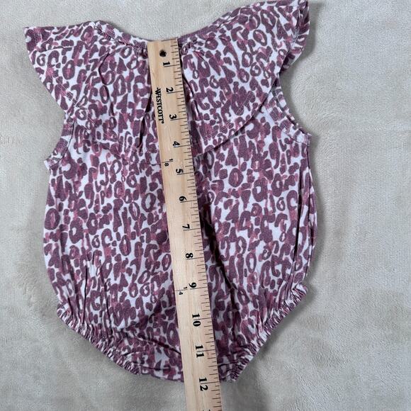 Lucky Jade One Piece Outfit Girls 3/6 Months Pink/Purple Sleeveless Collar Snap - Picture 8 of 8